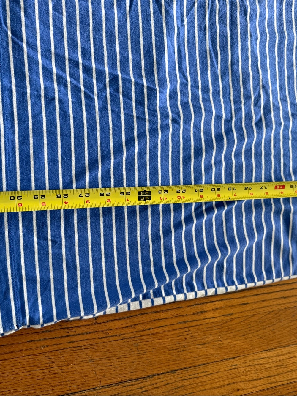 Vineyard Vines Blue and White Striped V‑Neck T Shirt Dress - Picture 8 of 8
